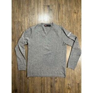 FTC Cashmere 100% Cashmere Sweater Jumper Men’s Medium Size 48 EU Gray Sweater